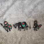 Rycerze Playmobil oraz koń