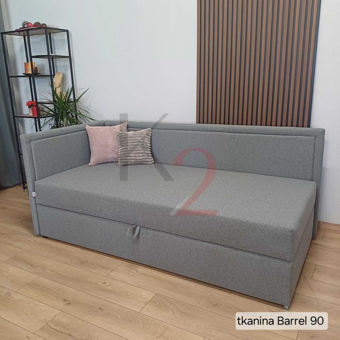 Łóżko dziecięce z materacem z pojemnikiem POD WYMIAR poduszka gratis