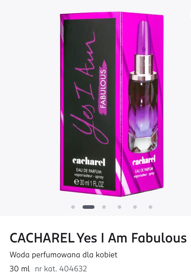 Perfumy Cacharel Yes I Am Fabulous 30 ml