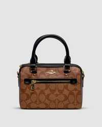 Сумка в стилі Coach Rowan Satchel In Signature Canvas