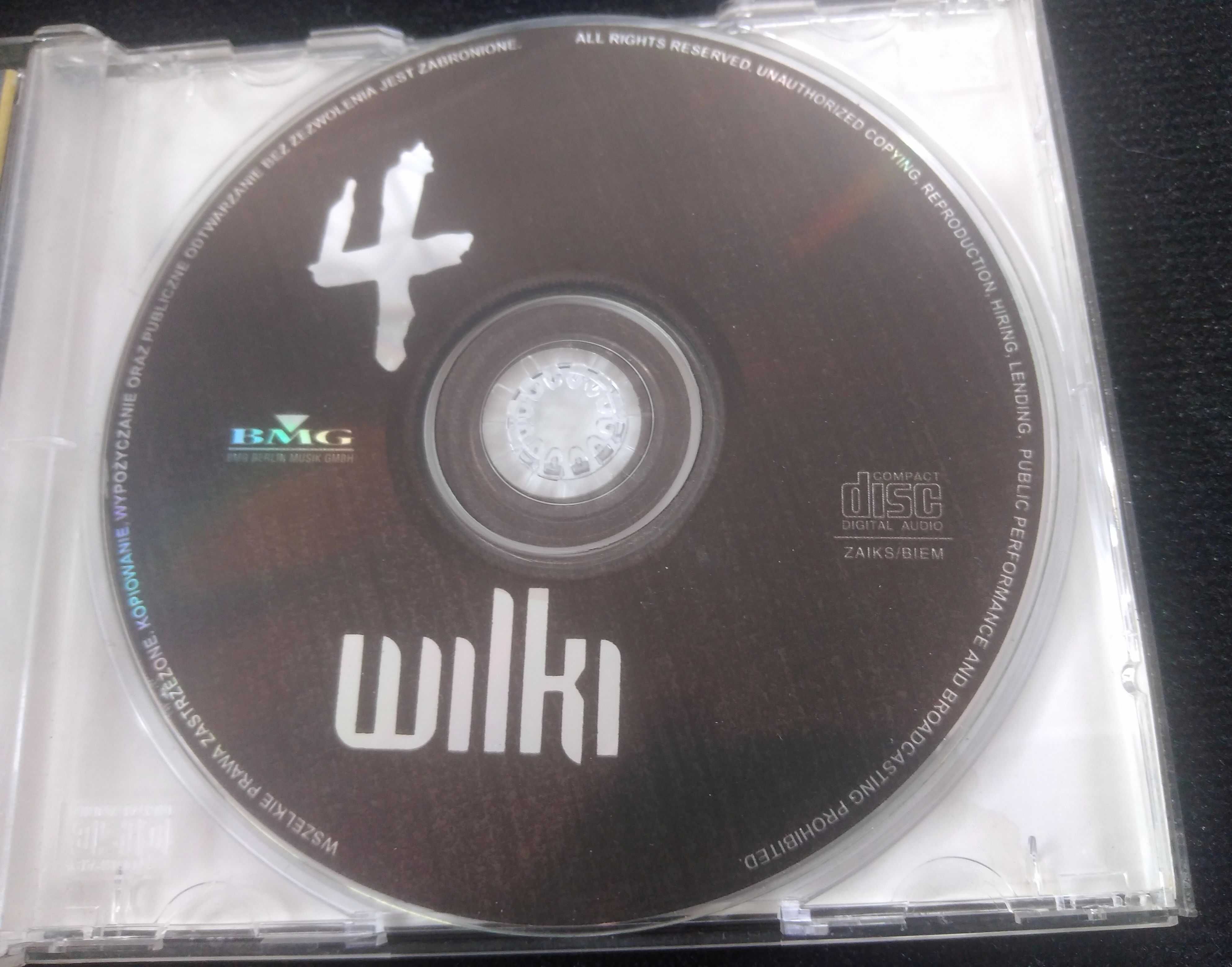 Płyta Cd Wilki 4 + bonus Pomaton BMG