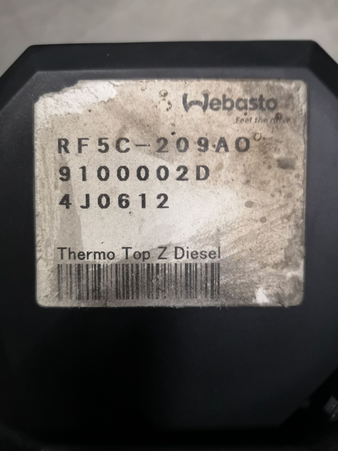 Dogrzewacz Mazda 6  Webasto Thermo Top C Top Z