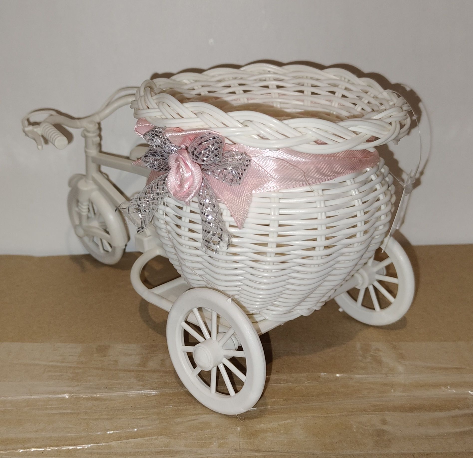 Doniczka Osłonka Ozdobna Rower 23 x 13 x 13cm