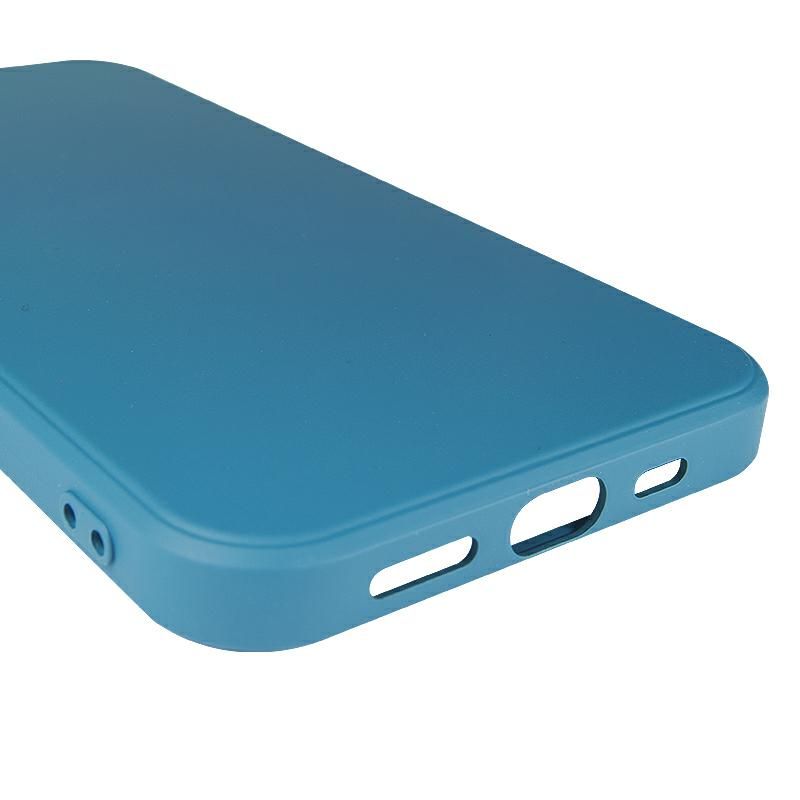 Etui Silikonowe Tint Case Do Iphone 12 Pro Max 6,7" Ciemny Niebieski