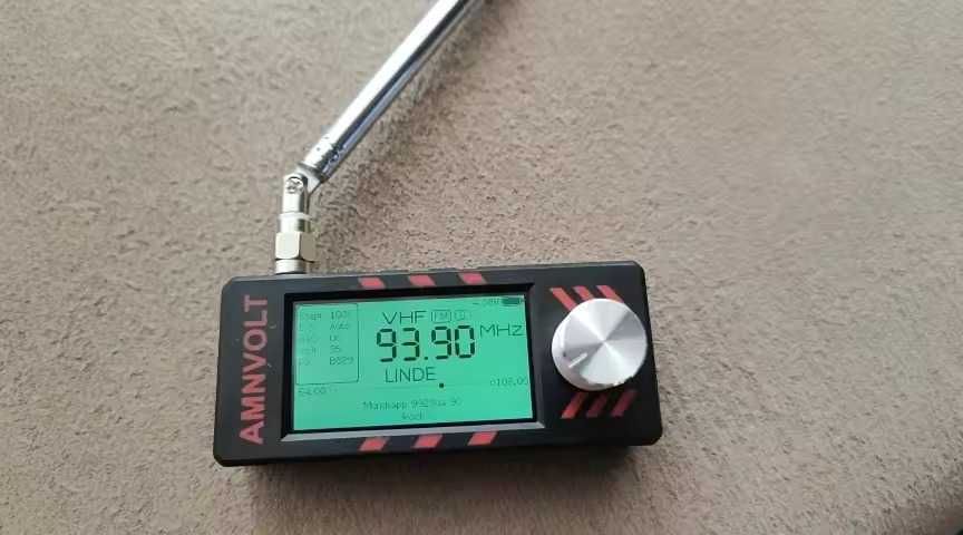 Receptor Multi Bandas Mini  rádio  Portatil V3S AMNVOLT i SI4732 DSP