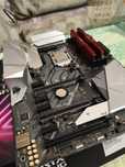 8700к + asus rog strix z370-e gaming+ 2x8gb corsair b-dye