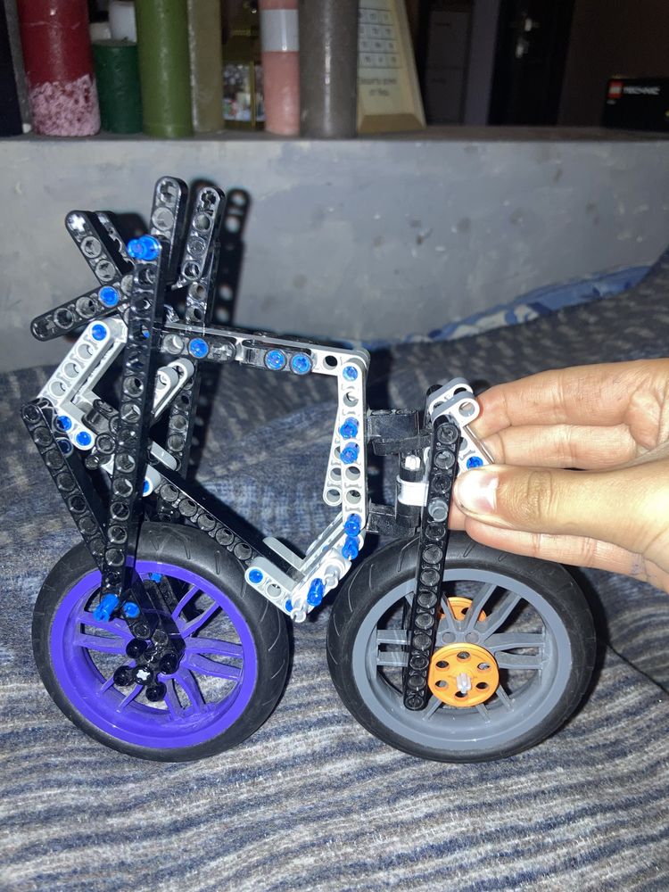 Custom lego motorbike