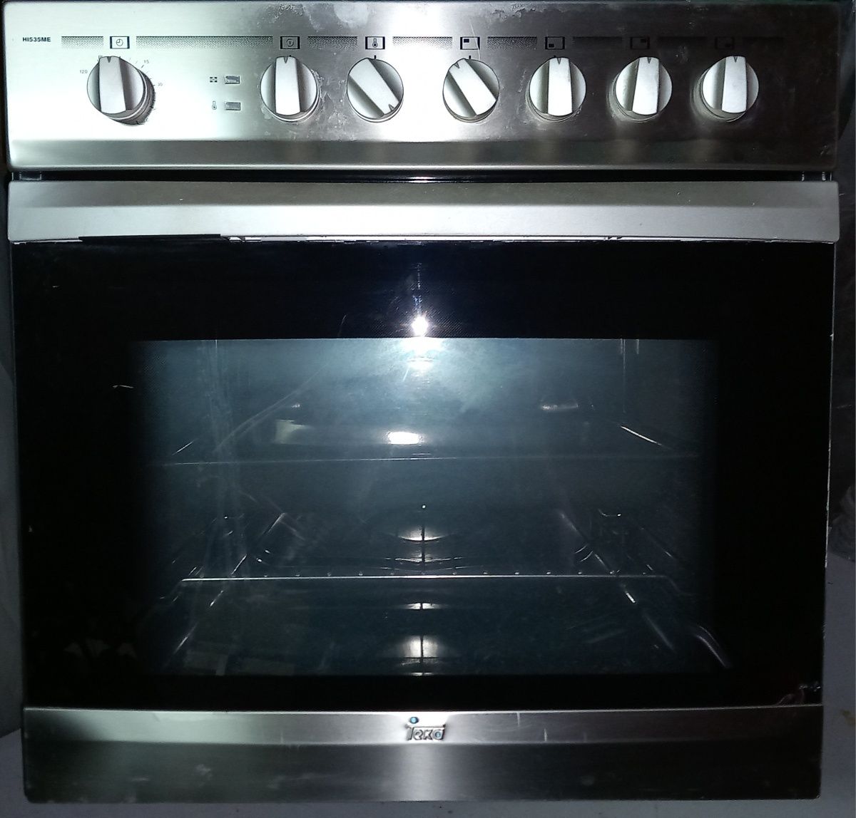 Fogão com placa de 3 bicos a gás com forno