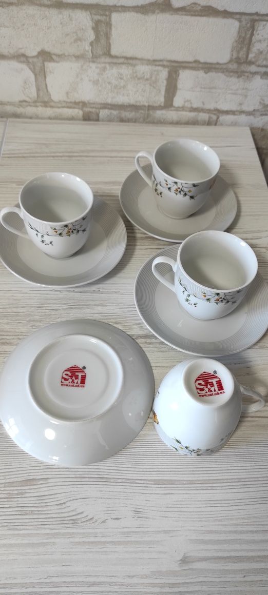 Чашки  кофейные Domestic S&T