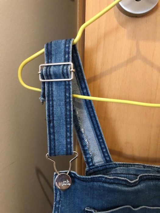 Macacão de ganga Zippy, tamanho 7-8 anos