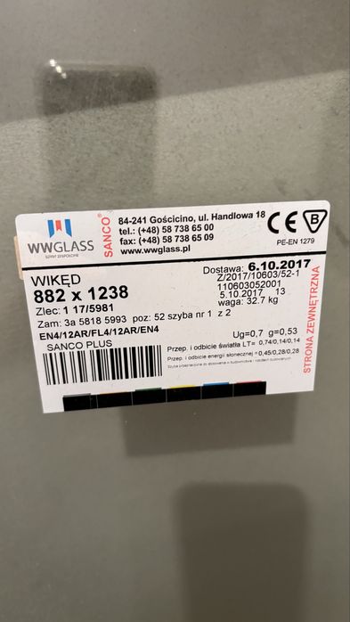 Okno nowe z demontażu