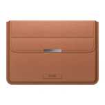 Etui Skórzane Invzi Z Podstawką Do Macbook Pro Air 13, 14" Brązowe