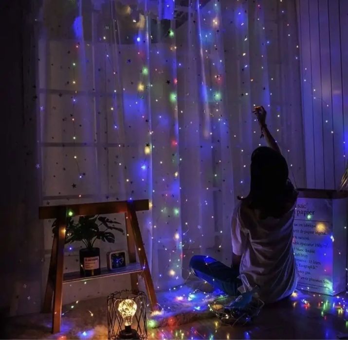 Гірлянда Штора роса 300LED 3*3 м
