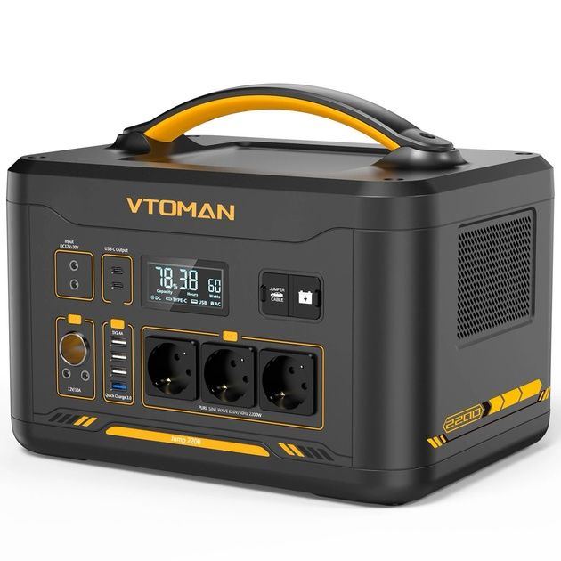 Зарядная станция Vtoman Jump 2200, 2200Вт, 1548 Вт·ч