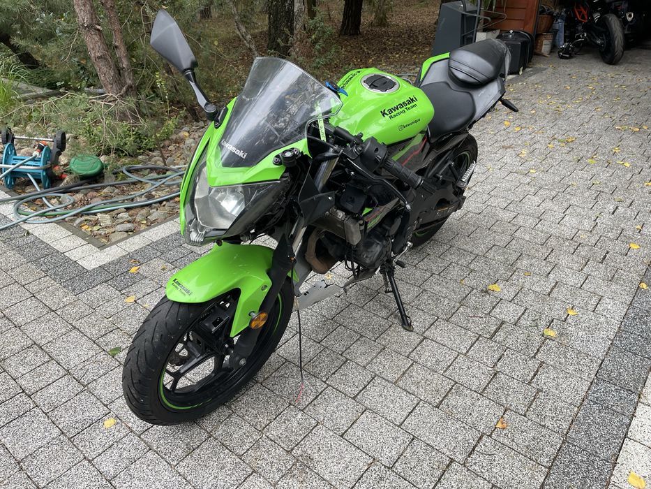 Kawasaki 125 ninja 2022r uszkodzona
