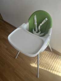 Zielone Krzesełko 3w1 plastikowe do karmienia Keter