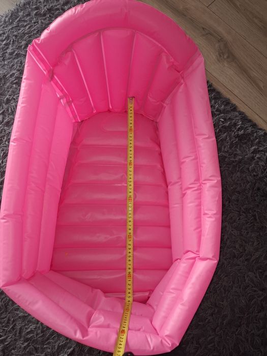 Wanienka turystyczna dmuchana różowa