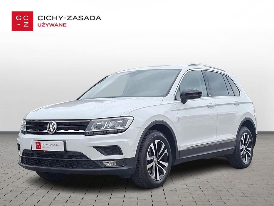Volkswagen Tiguan SalonPL serwis ASO 2.0TDI 150KM bezwypadkowy pakiety IQ.Drive VAT23%