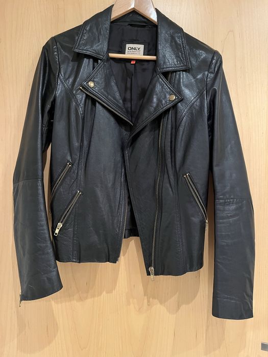 Skórzana kurtka rozmiar s