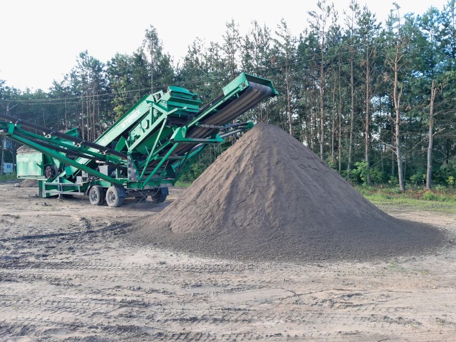Usługi koparką kołową  wywrotką