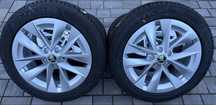 Oryginalne felgi Skoda 5x112 Octavia 205/55R17 zima Nowe