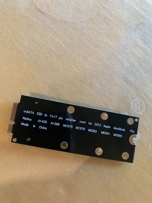 Adaptador de disco ssd para MacBook Air