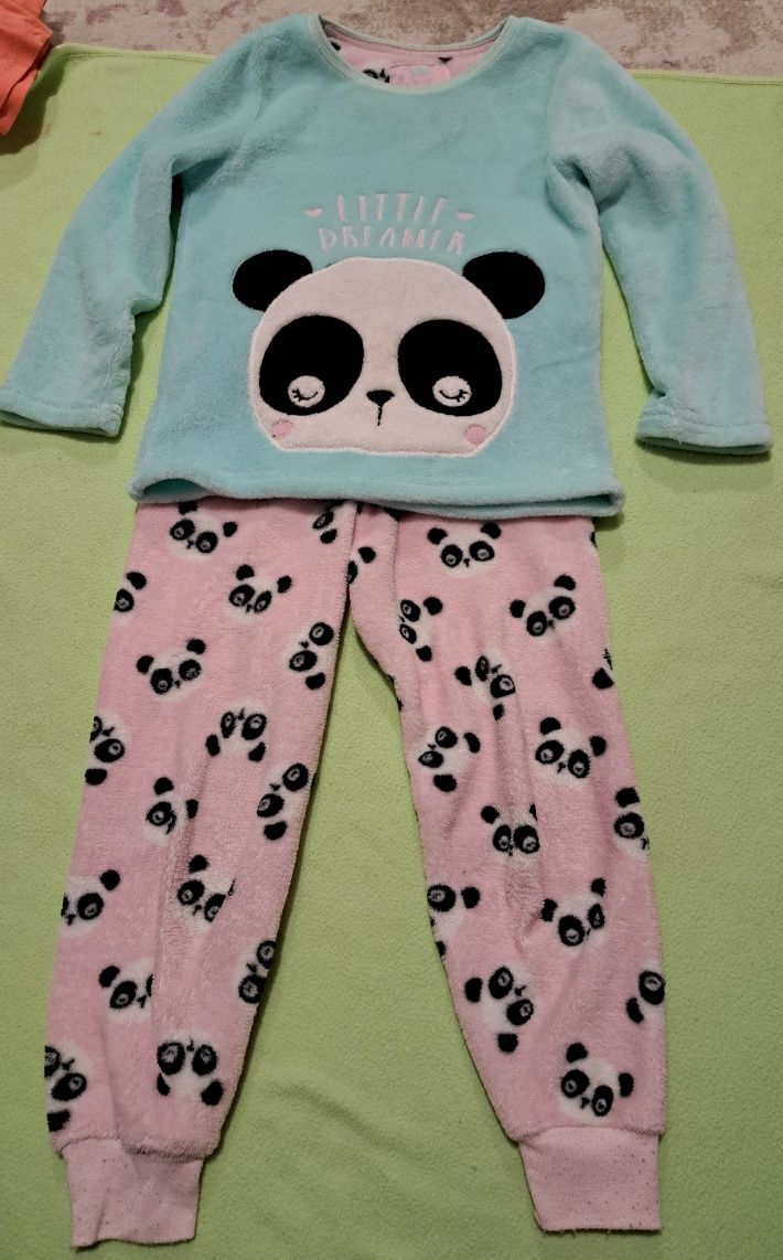 Piżamka dla dziewczynki w wieku 5 do 6 lat Panda