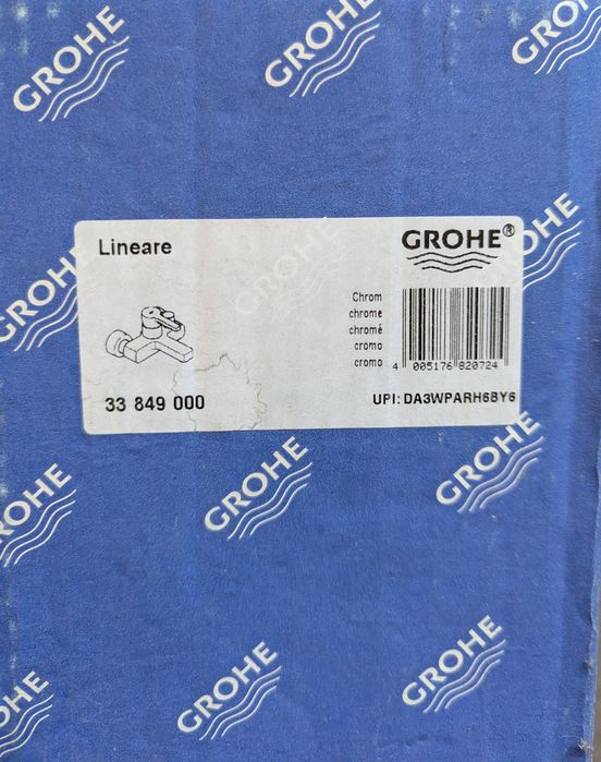 Змішувач для ванни Grone lineare