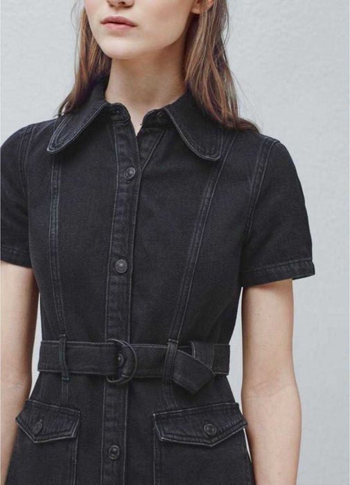 Джинсовое платье