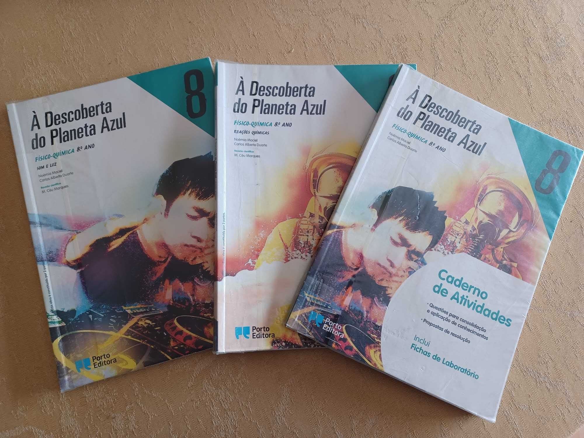 Á descoberta do planeta azul - físico química - 8 ano