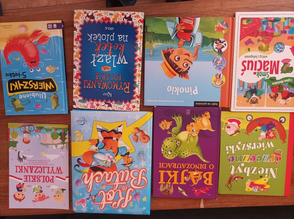 8 x książeczki dla dzieci