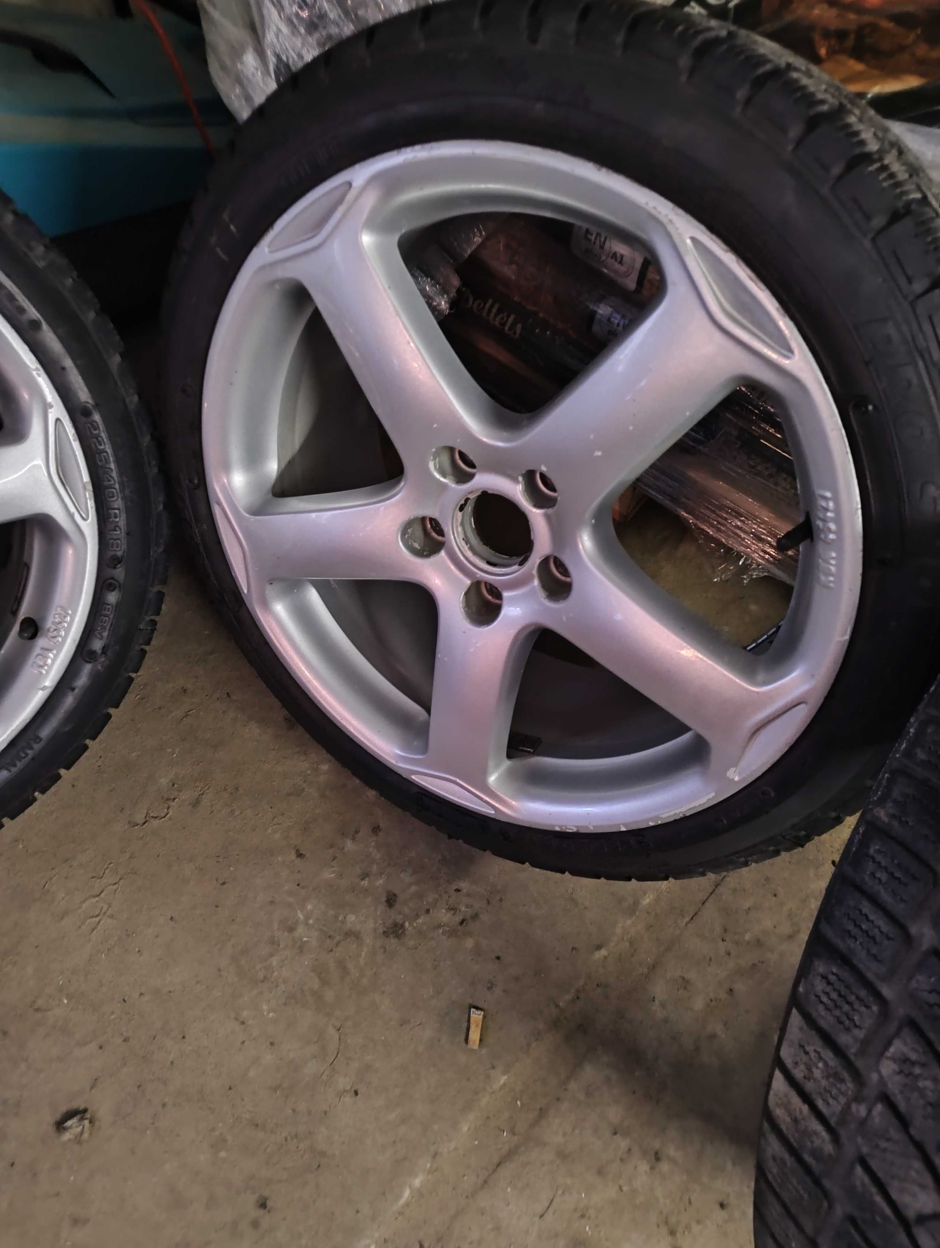 Felgi aluminiowe wraz z oponami zimowymi