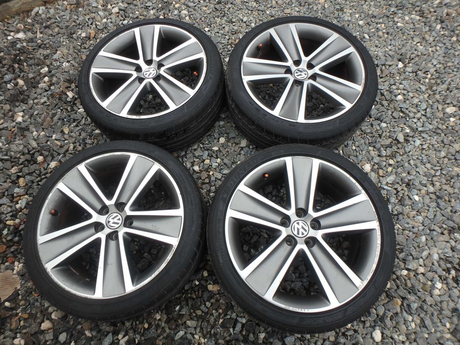 Koła ALuminiowe Letnie 17 cali VW POLO Oryginał 215/40r17 Dunlop