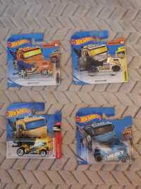 Zestaw holowników heavy hitcher hot wheels