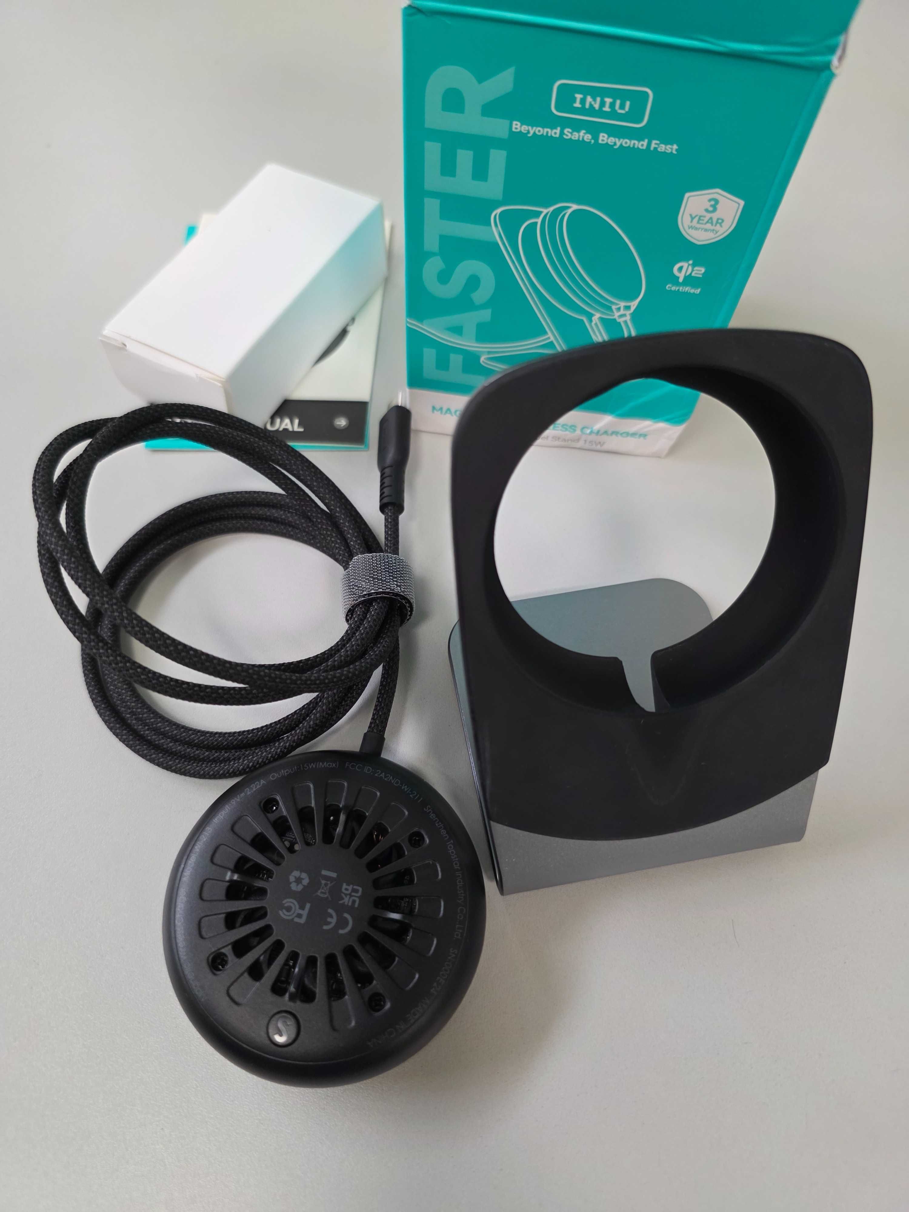 Carregador Wireless Magsafe INIU Basic 15W Ventilado