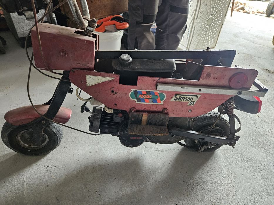 Motorynkę silnik simson mofa1