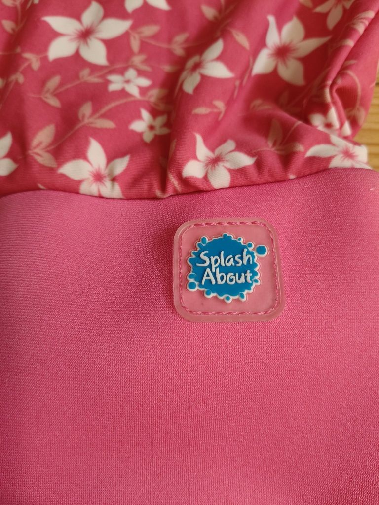 Happy Nappy™ Strój Kąpielowy Różowy Kwiat Splash about