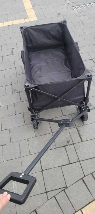 Wózek do transportu przewozu Stalowa Konstrukcja z kołami Hamulec 90kg