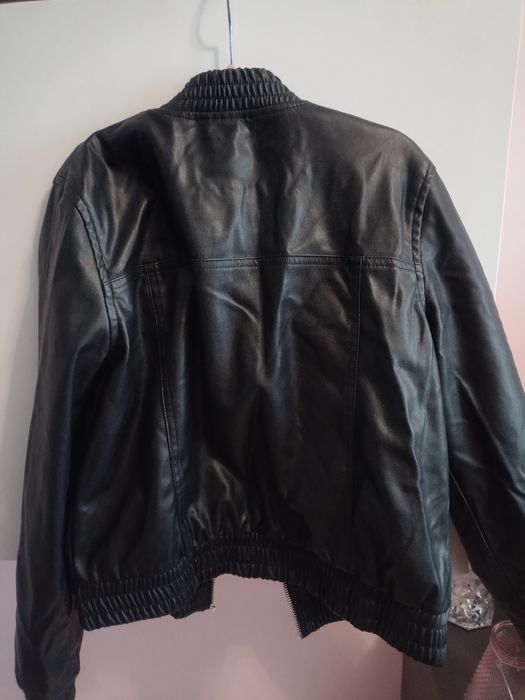 Skórzana bomberka Cropp rozmiar xs