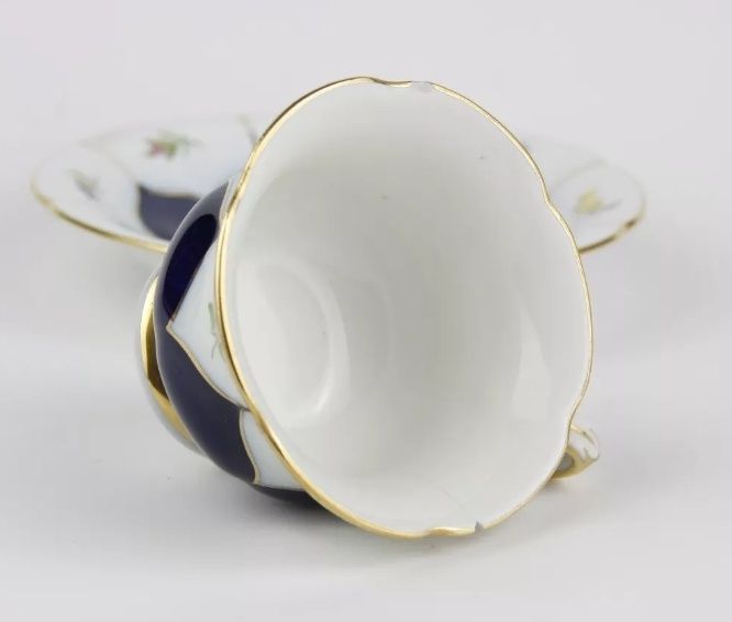 Porcelana Meissen Miśnia DUO Mokka B Form  Kolekcjonerska
