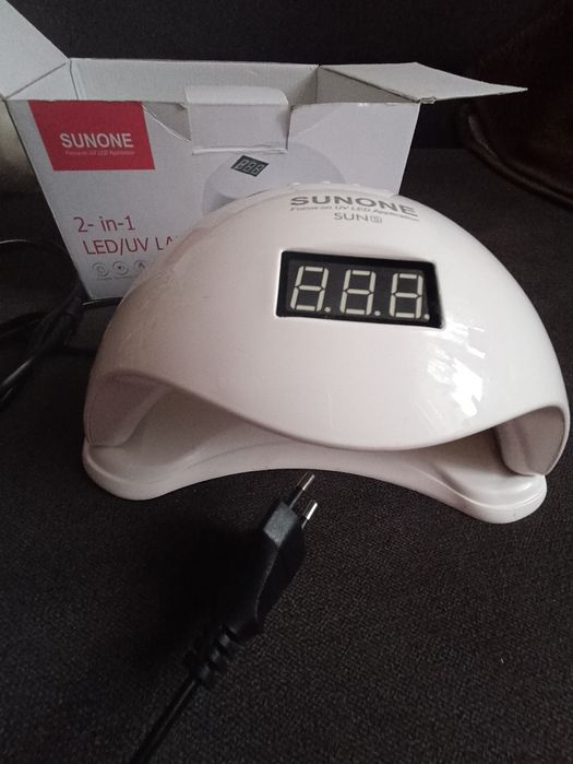 Lampa SUNONE 5 paznokcie hybrydy żele