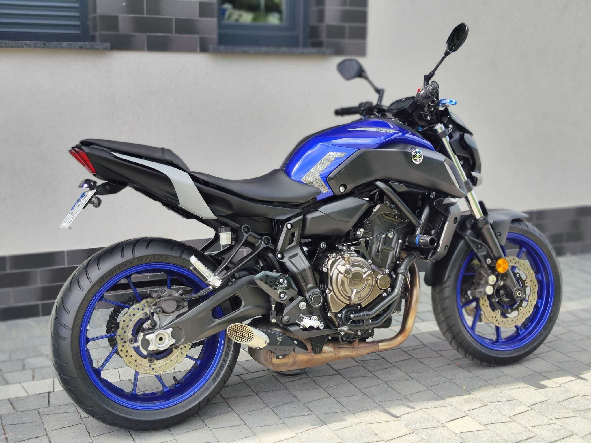 Yamaha MT07  Icon Blue A2 / 35 kw Obniżona  2021 Zarejestrowana MT  07