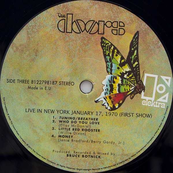 Doors	- - - - -	Live In New York	- - - - -	2 X LP