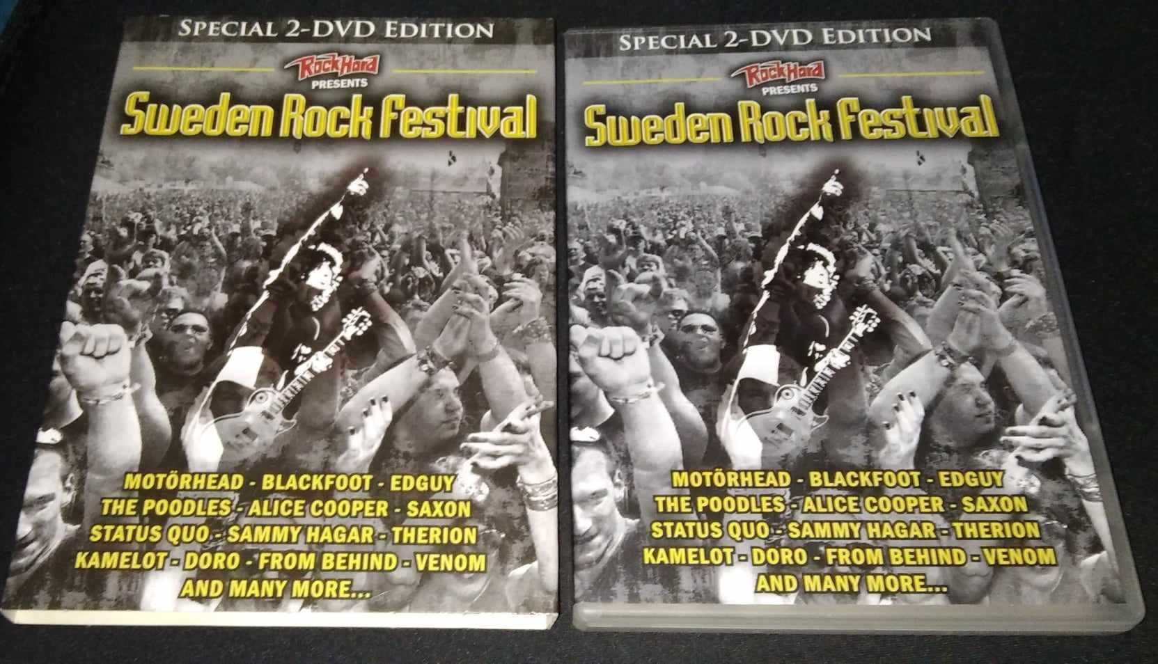 RockHard presents Sweden Rock Festival (2DVD Excelente)