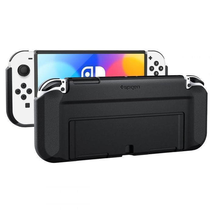 Etui ochronne Spigen Thin Fit Black Nintendo Switch OLED