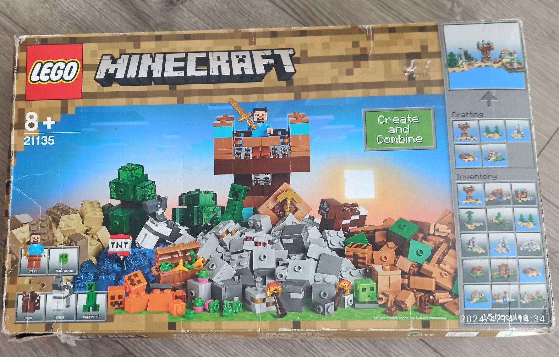 Klocki lego Minecraft 21135