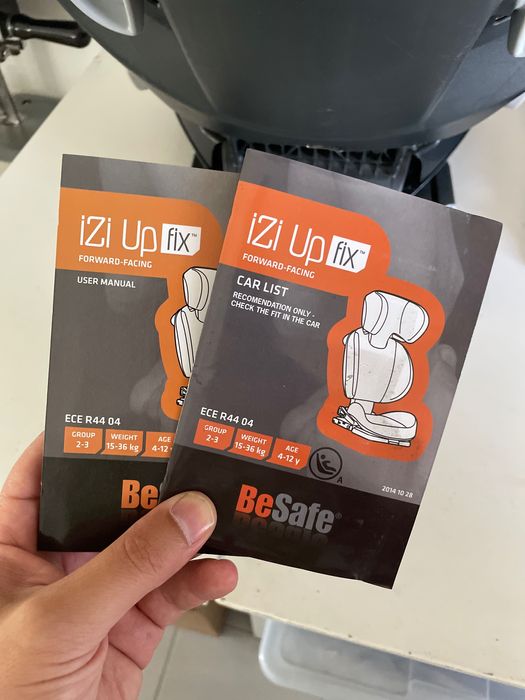 Cadeira BeSafe iZi Up X3 fix bege - Grupo 2-3