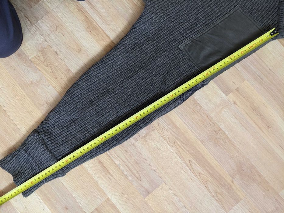 Sweter Austriacki Strzelców Górskich ORYGINAŁ! Wojskowy Wełniany gruby