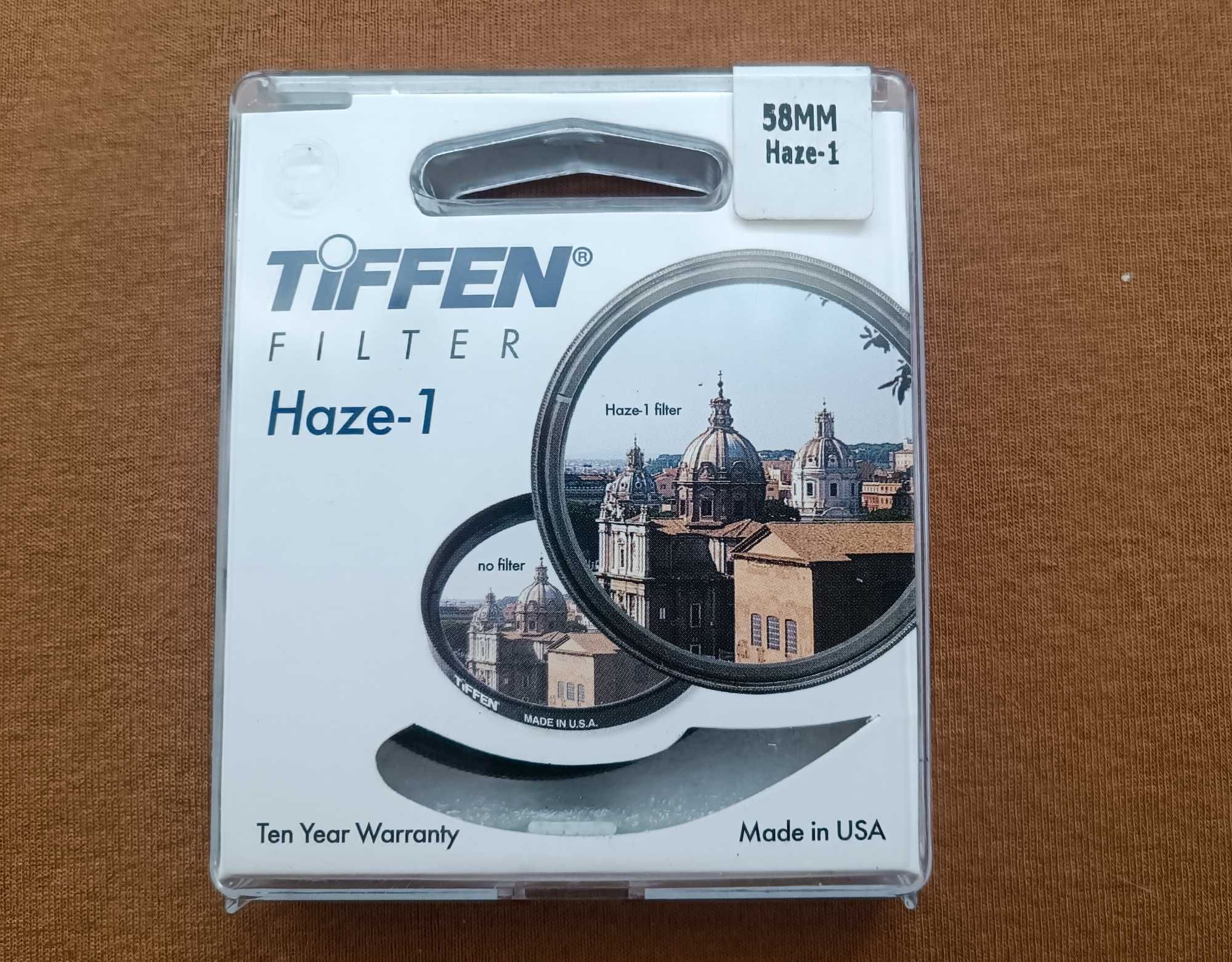 Фільтр захисний УФ ультрафіолетовий UV TIFFEN® FILTER Haze-1 58mm