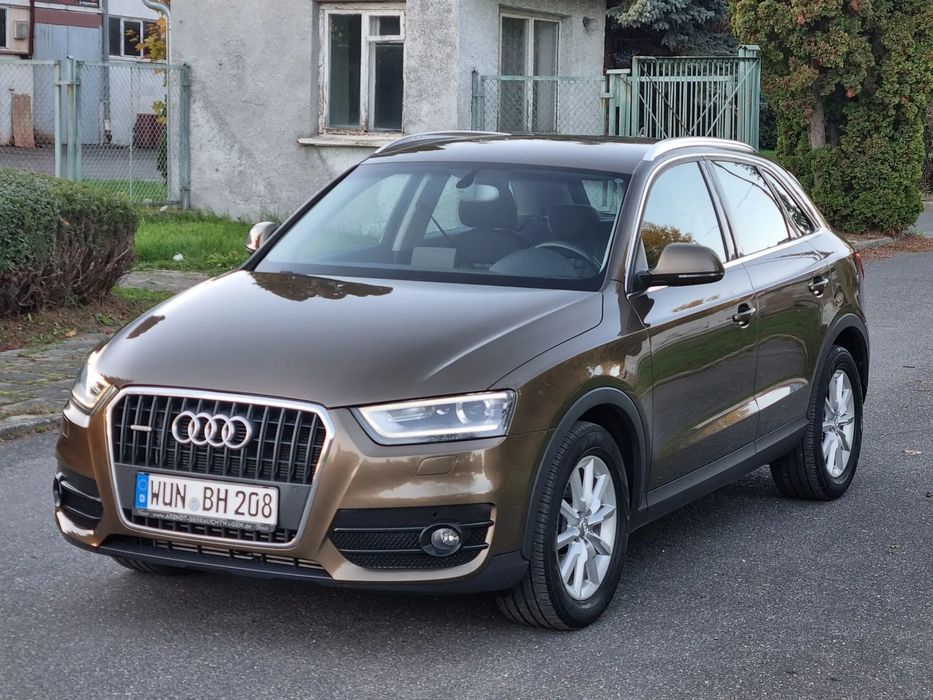 Audi Q3 2.0TDI Quattro Automat 177PS Sprowadzona 2014 rok Piękny Stan